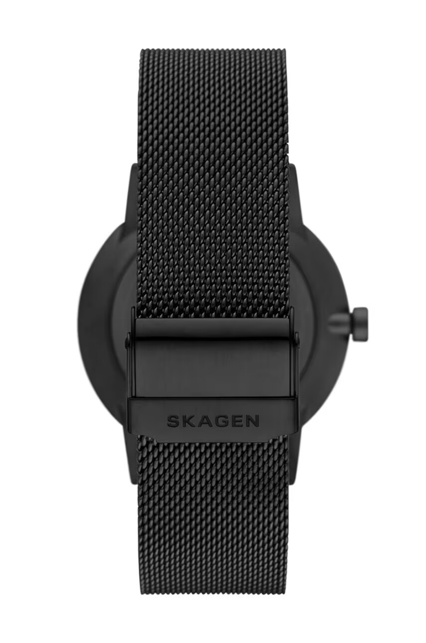 Skagen Часовник мъжки в черно - Pepit.bg