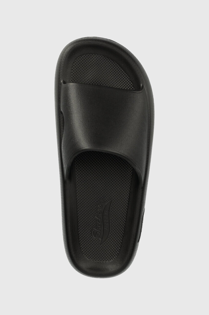 Skechers Чехли Horizon в черно - Pepit.bg
