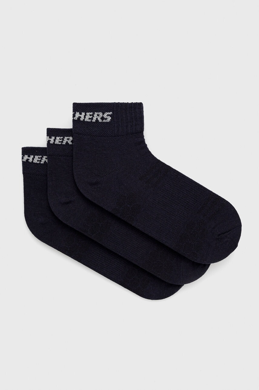 Skechers Чорапи (3 чифта) в тъмносиньо - Pepit.bg