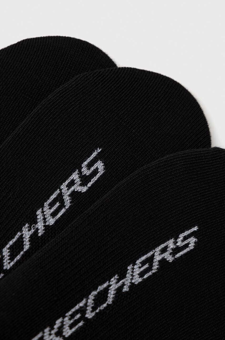 Skechers Чорапи в черно - Pepit.bg