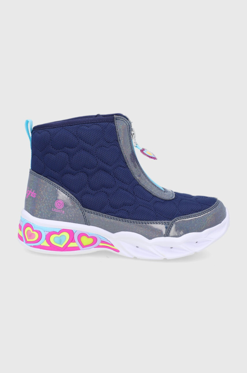 Skechers Детски апрески в тъмносиньо - Pepit.bg