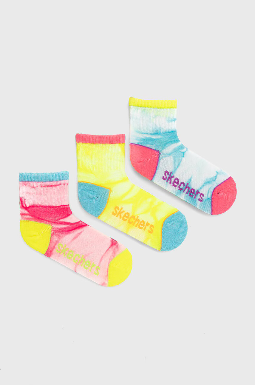 Skechers Детски чорапи (3 чифта) - Pepit.bg