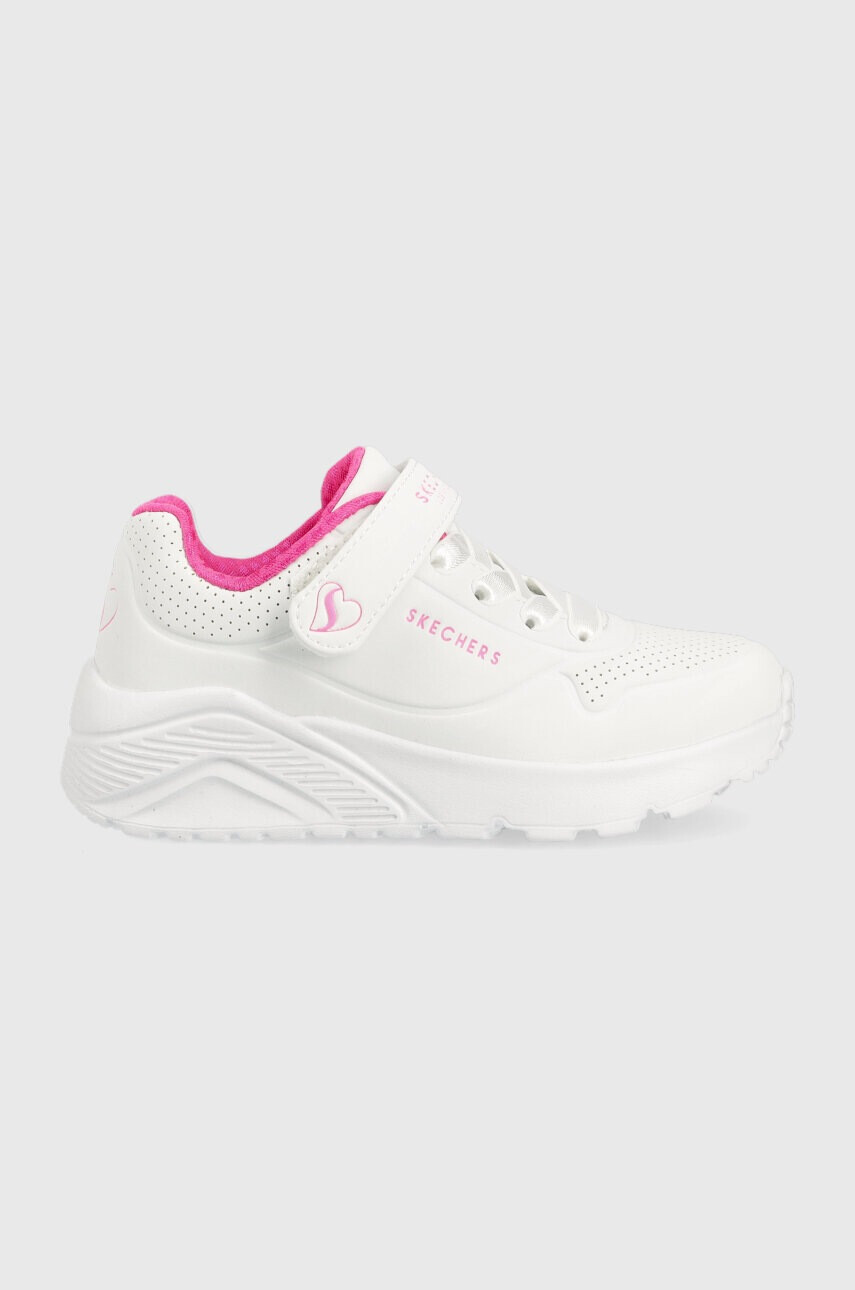 Skechers Детски маратонки в бяло - Pepit.bg