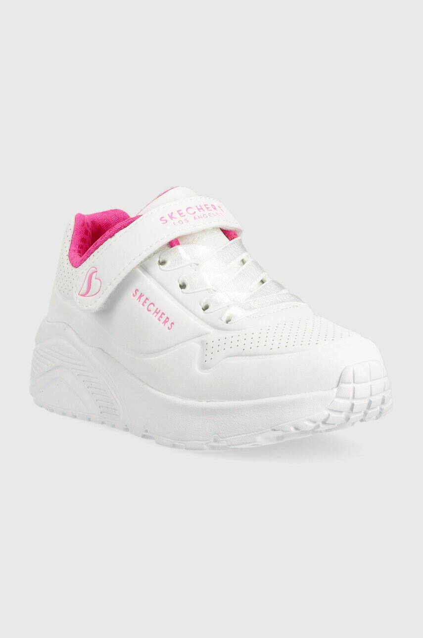 Skechers Детски маратонки в бяло - Pepit.bg