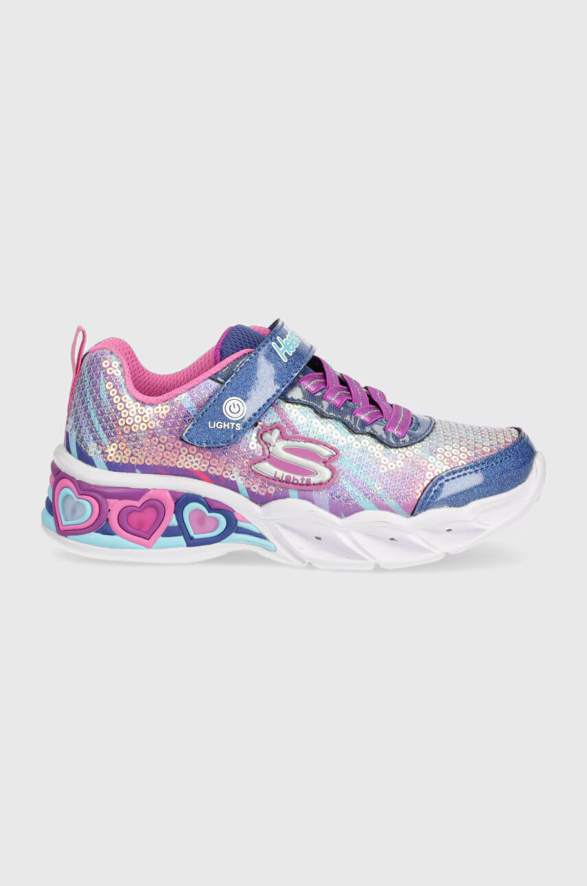 Skechers Детски маратонки в тъмносиньо - Pepit.bg
