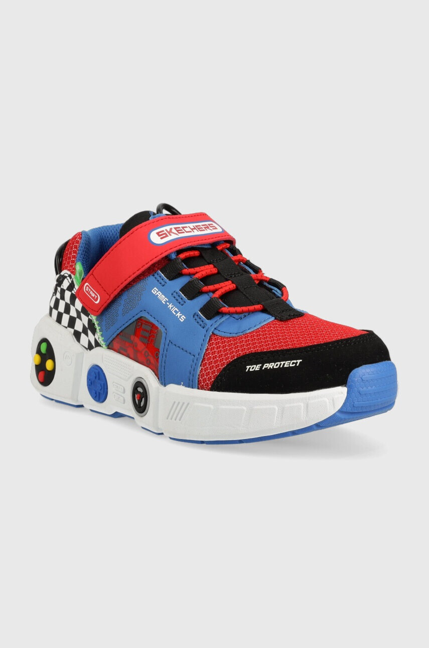 Skechers Детски маратонки в тъмносиньо - Pepit.bg