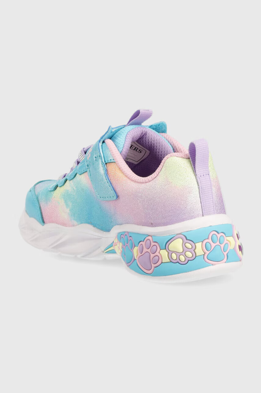 Skechers Детски маратонки в тюркоазено - Pepit.bg