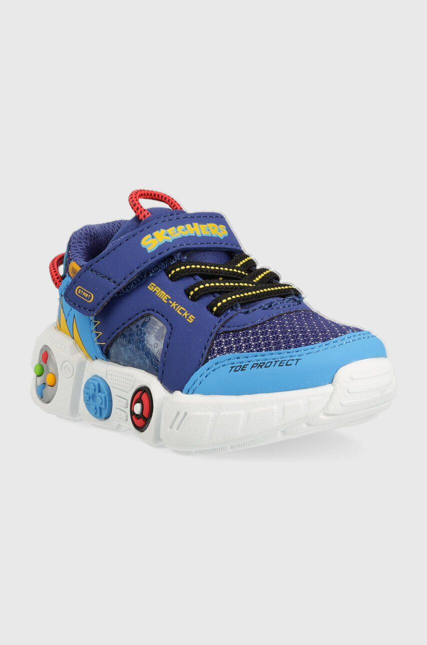 Skechers Детски маратонки в синьо - Pepit.bg