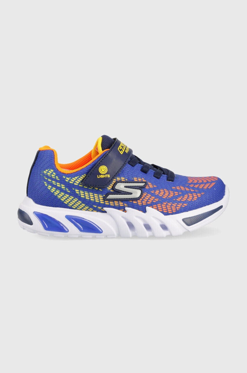Skechers Детски маратонки Flex-Glow Elite Vorlo в тъмносиньо - Pepit.bg