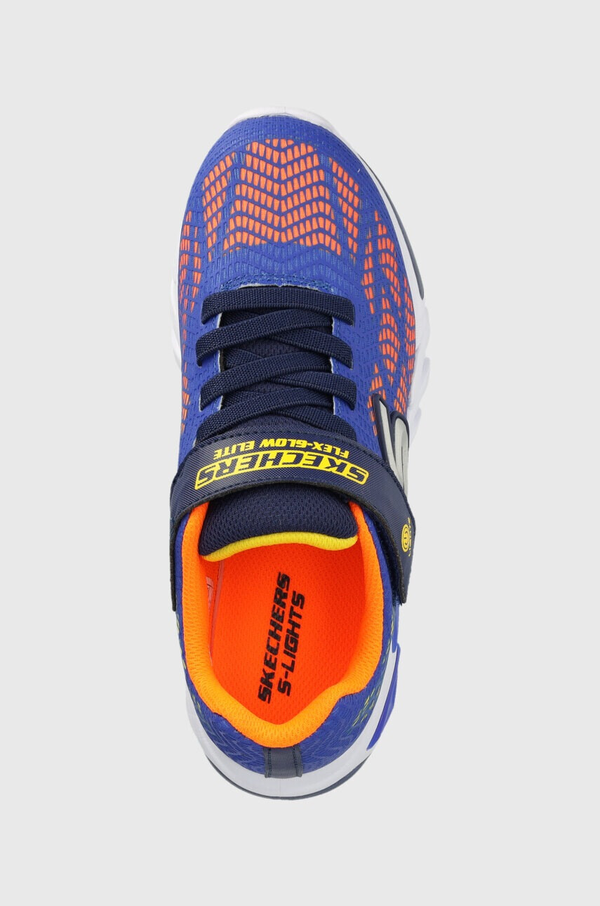 Skechers Детски маратонки Flex-Glow Elite Vorlo в тъмносиньо - Pepit.bg