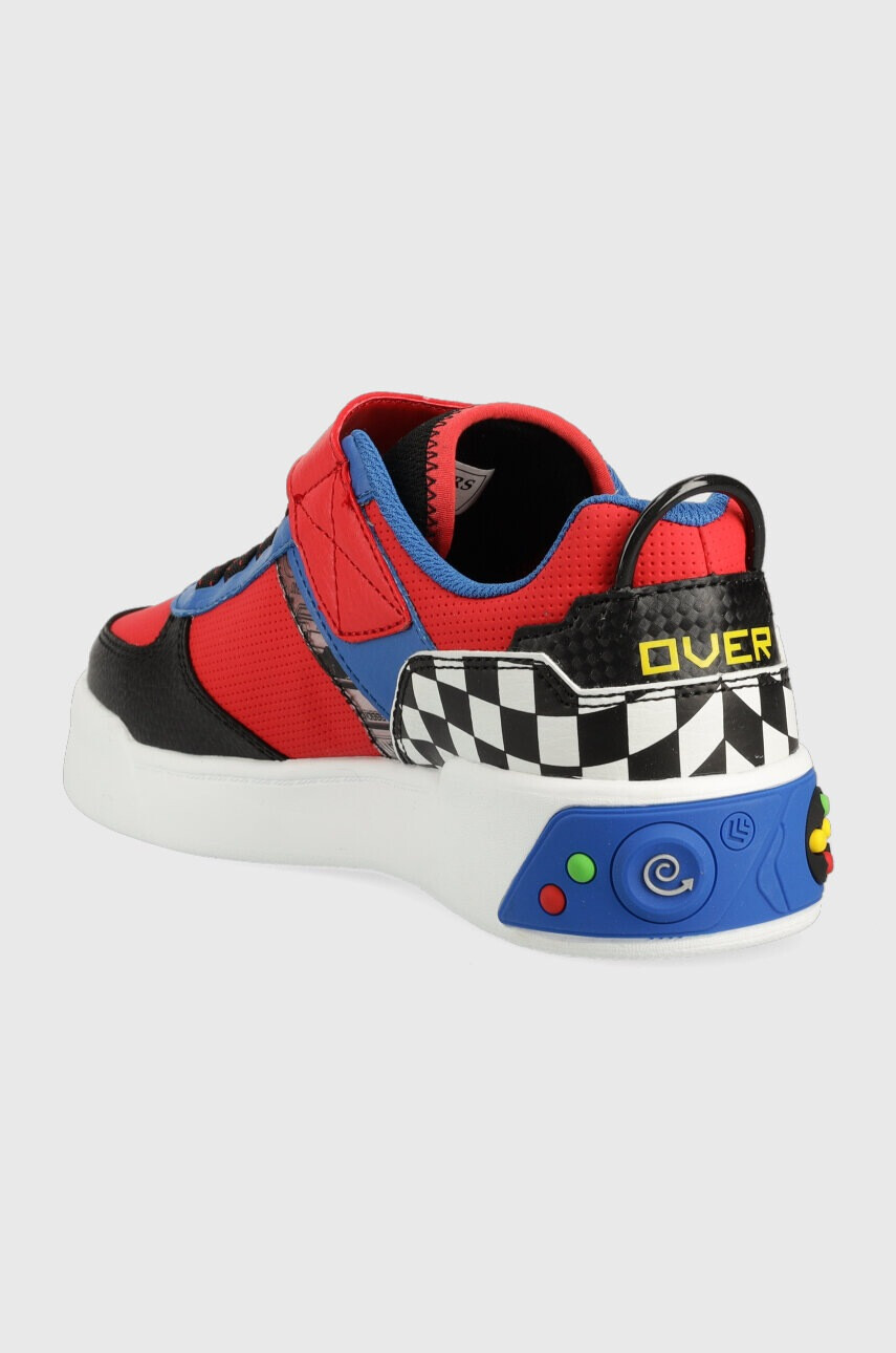 Skechers Детски маратонки Game Court в червено - Pepit.bg