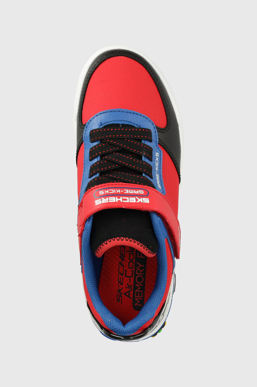 Skechers Детски маратонки Game Court в червено - Pepit.bg