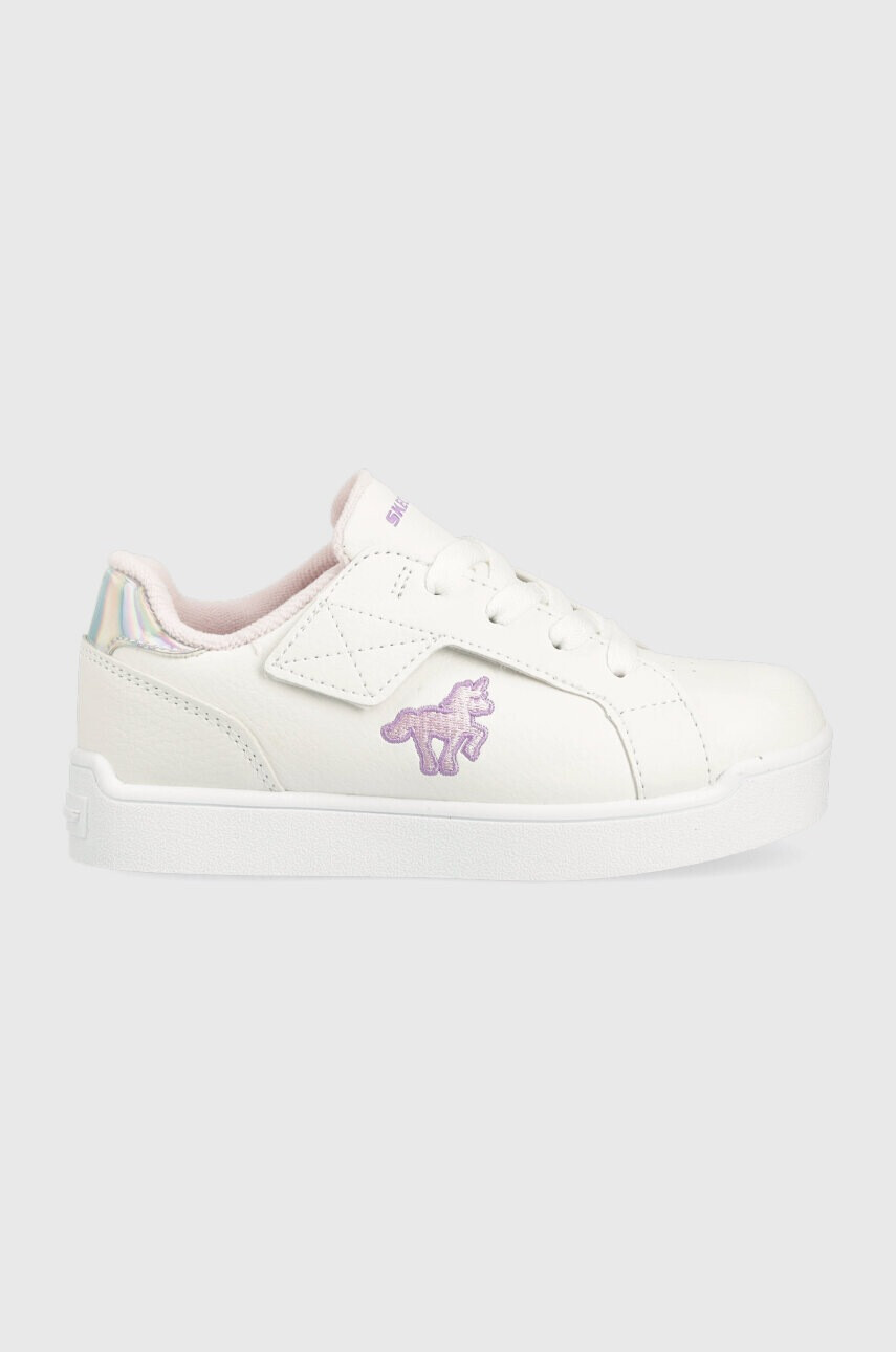 Skechers Детски маратонки Lil Unicorn в бяло - Pepit.bg