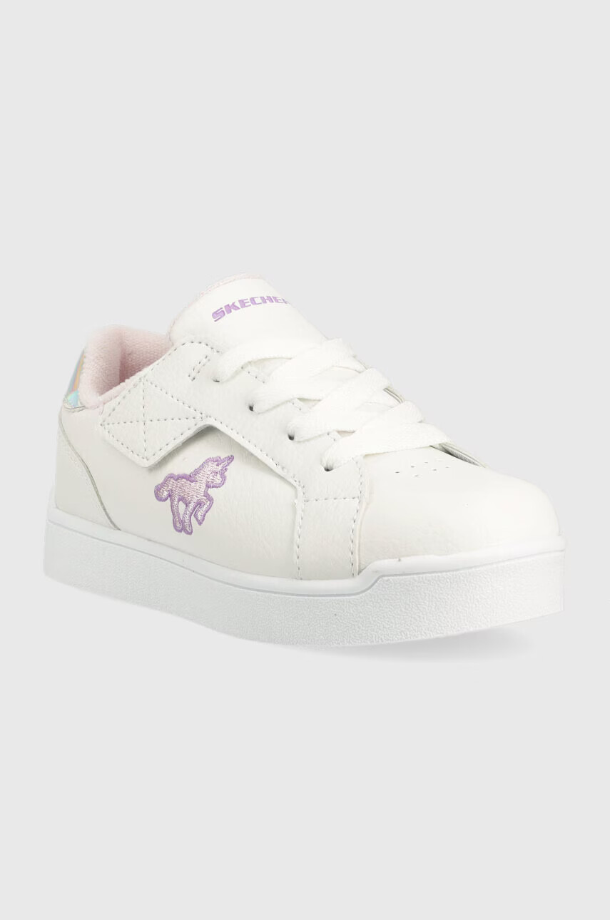 Skechers Детски маратонки Lil Unicorn в бяло - Pepit.bg