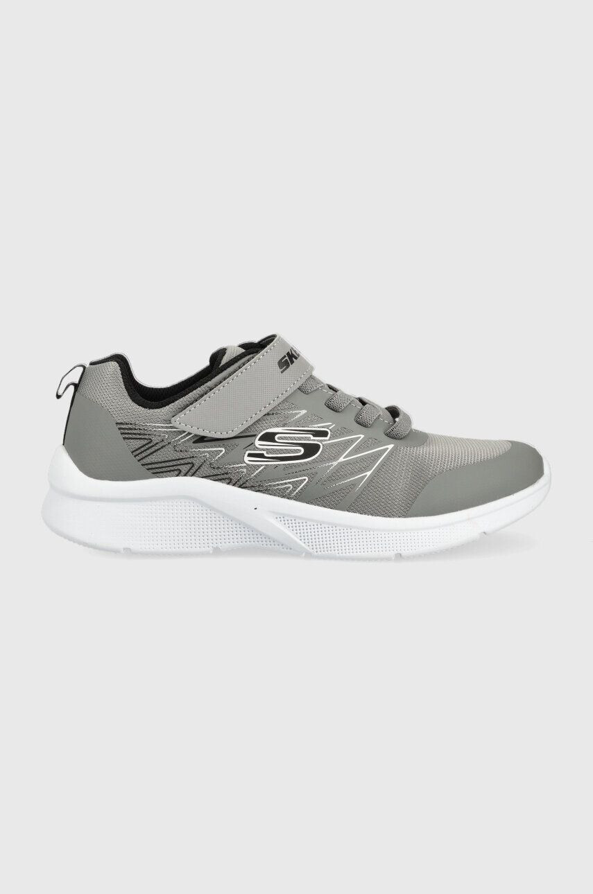 Skechers Детски маратонки Microspec Texlor в сиво - Pepit.bg