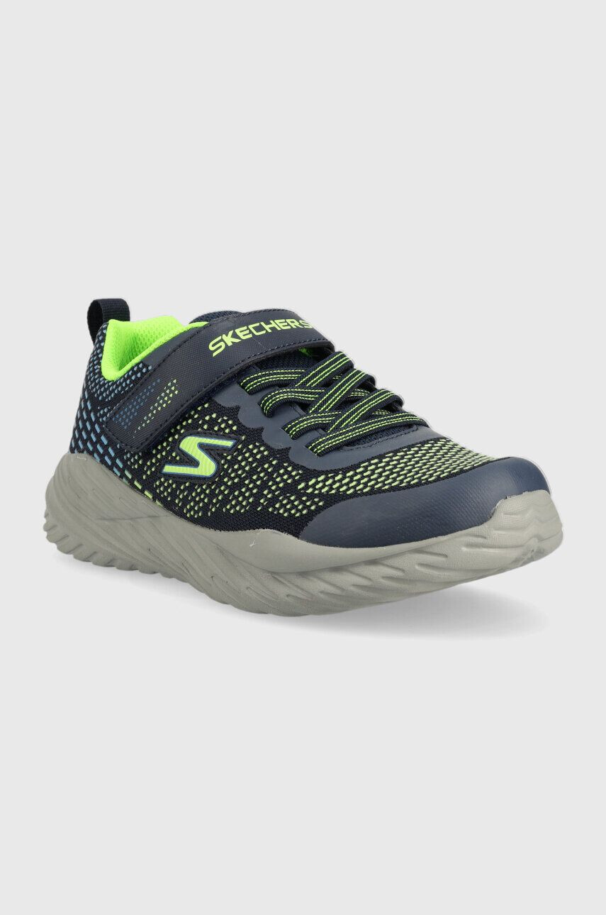 Skechers Детски маратонки Nitro Sprint Karvo в тъмносиньо - Pepit.bg