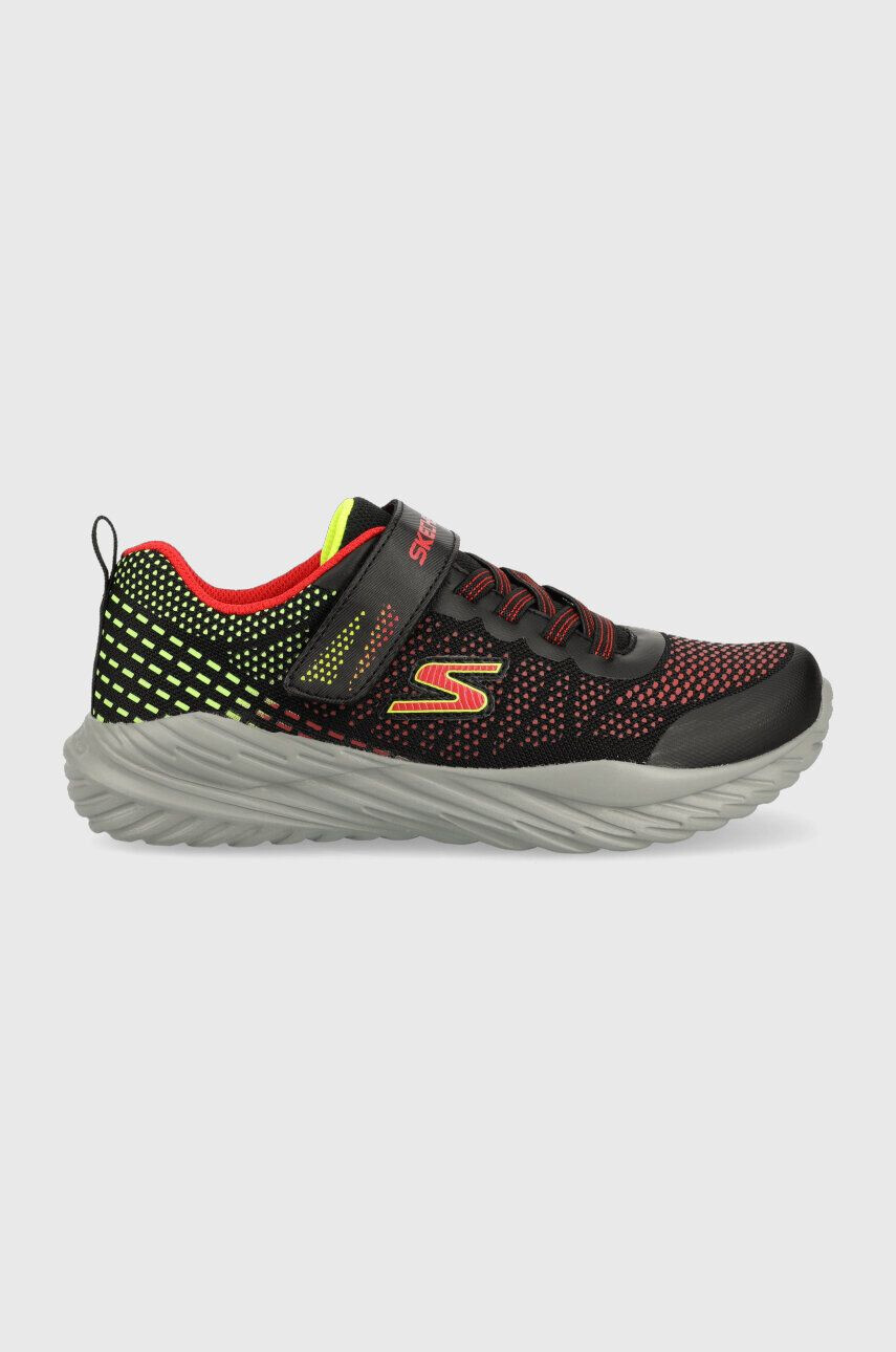 Skechers Детски маратонки Nitro Sprint Karvo в черно - Pepit.bg