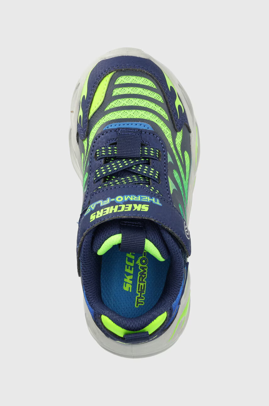 Skechers Детски маратонки Thermo-Flash в тъмносиньо - Pepit.bg