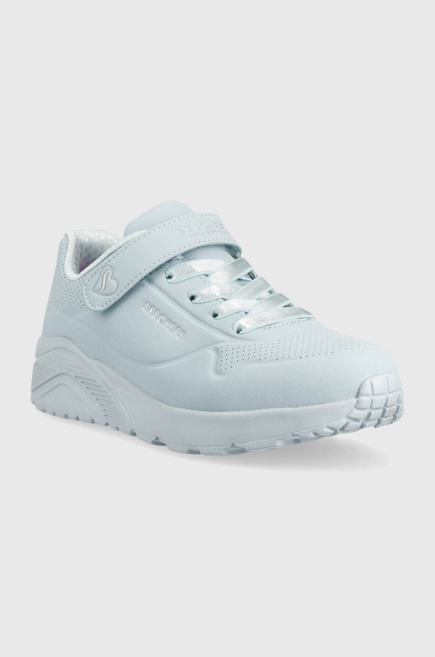 Skechers Детски маратонки Uno Lite Frosty Vibe в синьо - Pepit.bg