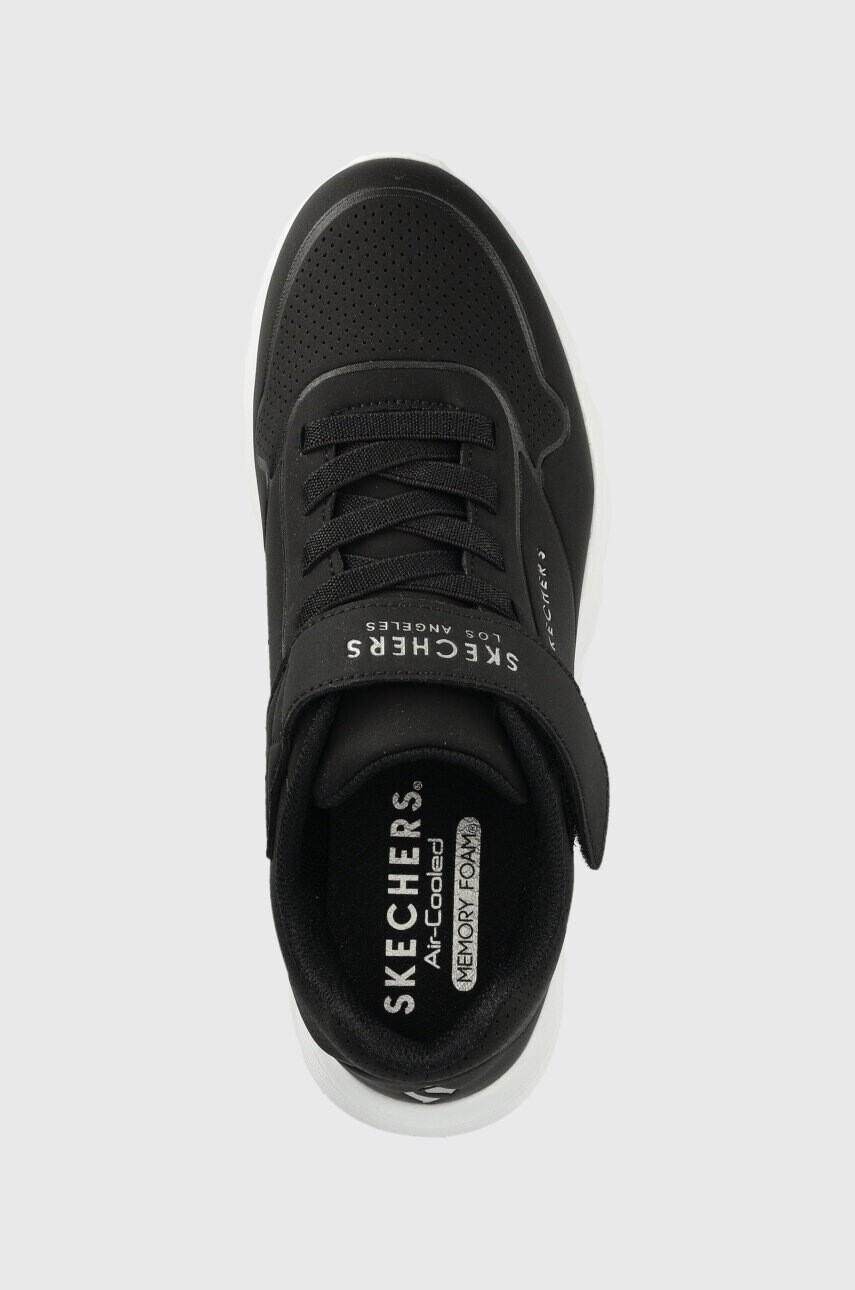 Skechers Детски маратонки Uno Lite Vendox в черно - Pepit.bg