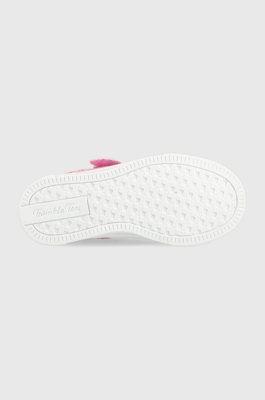 Skechers Детски ниски кецове в розово - Pepit.bg
