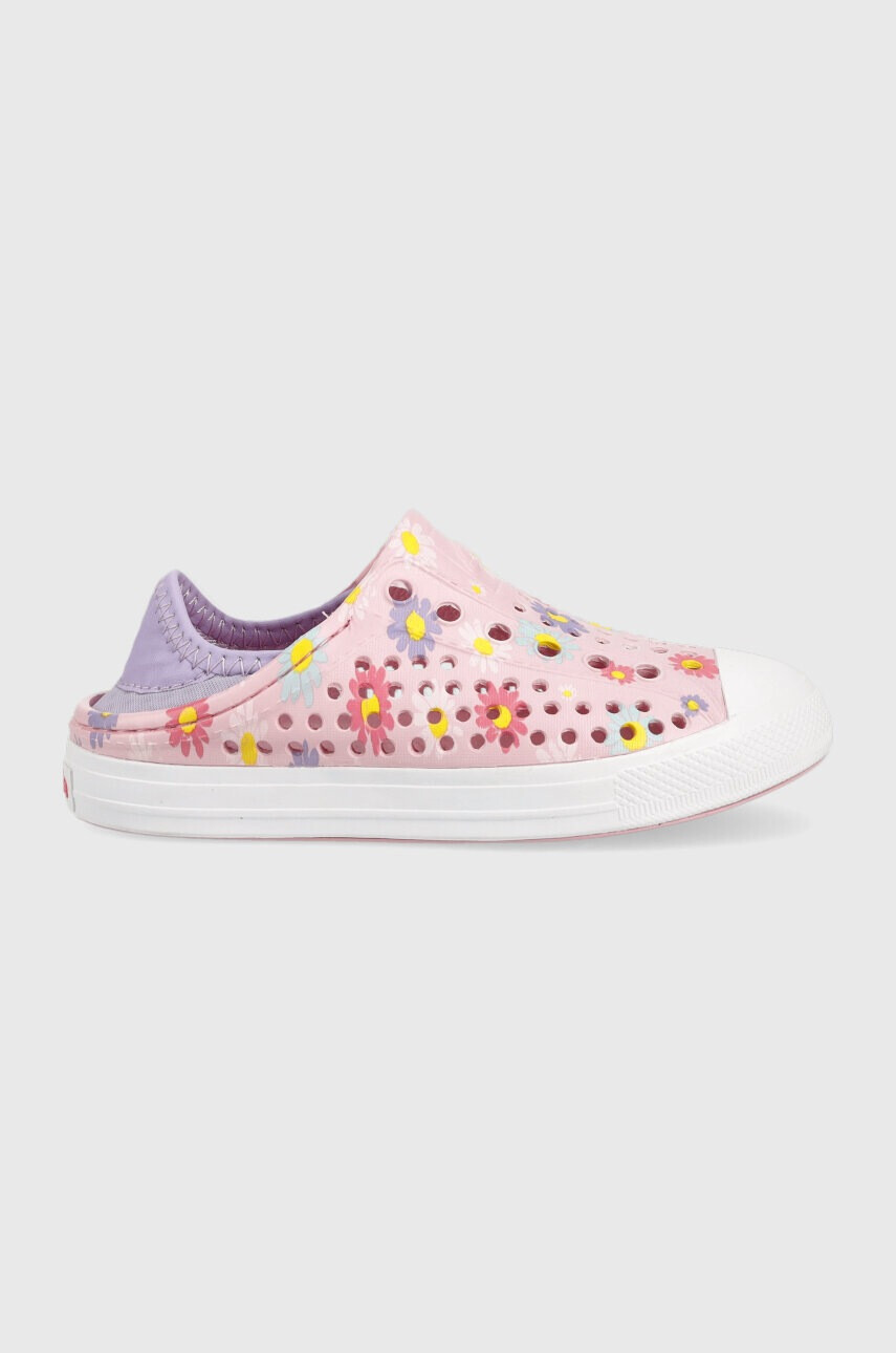 Skechers Детски ниски кецове Guzman Steps Hello Daisy в розово - Pepit.bg