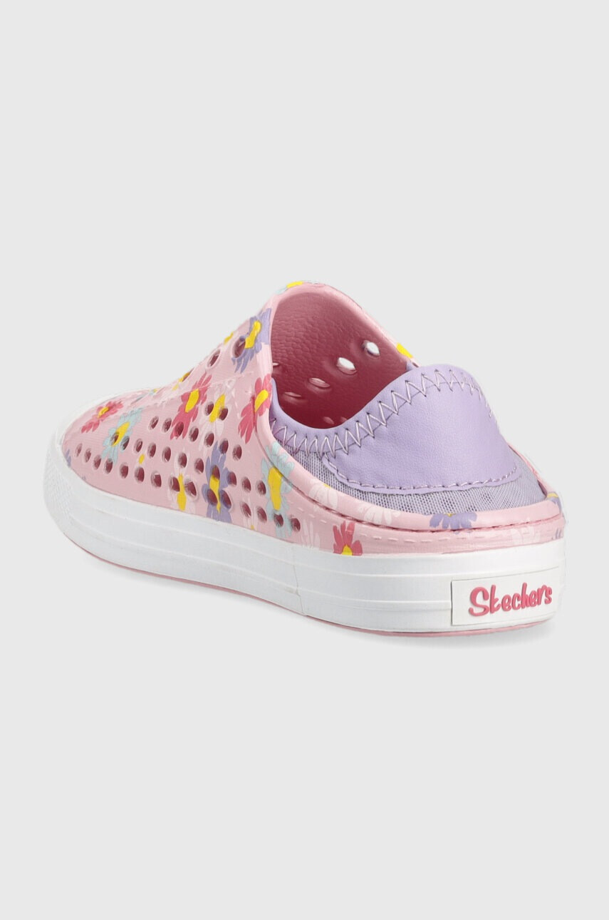 Skechers Детски ниски кецове Guzman Steps Hello Daisy в розово - Pepit.bg