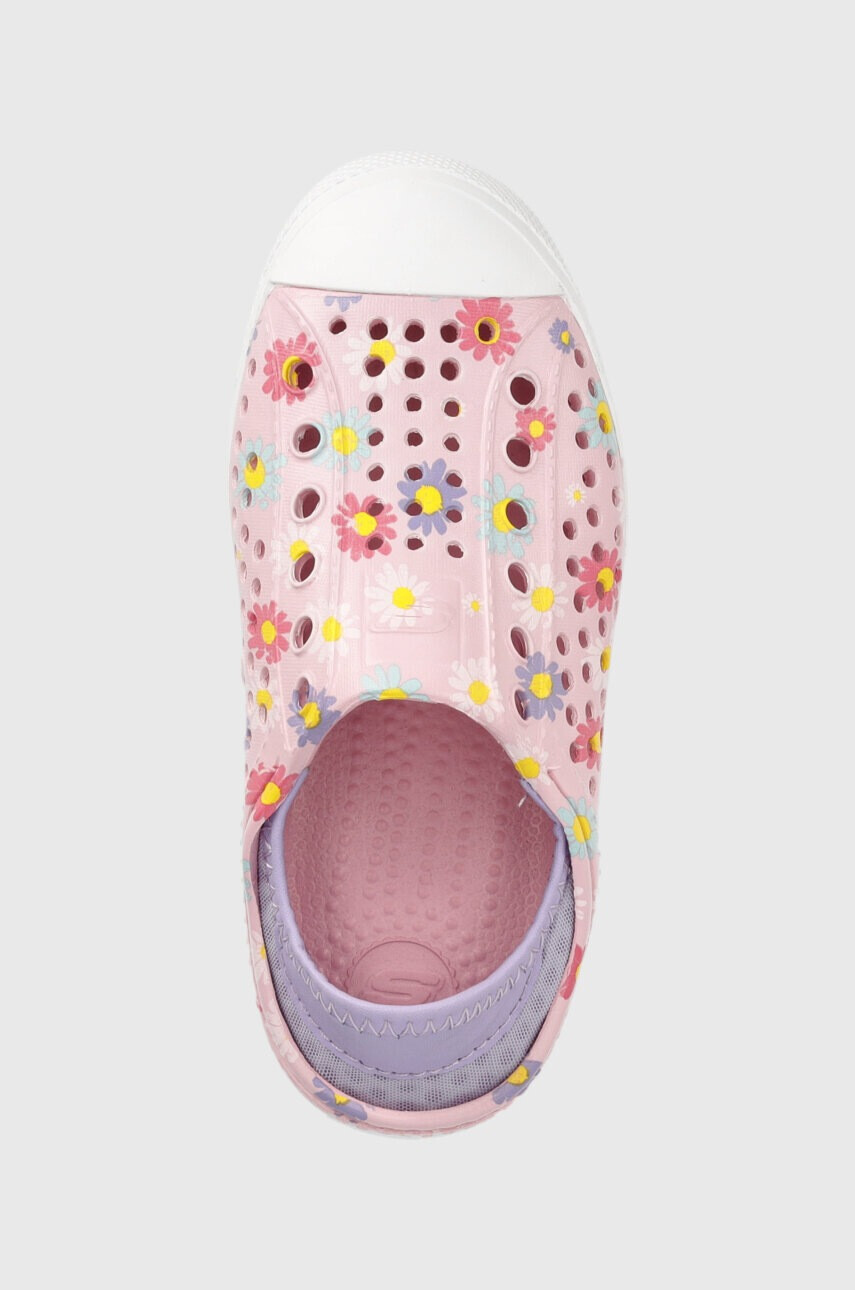Skechers Детски ниски кецове Guzman Steps Hello Daisy в розово - Pepit.bg