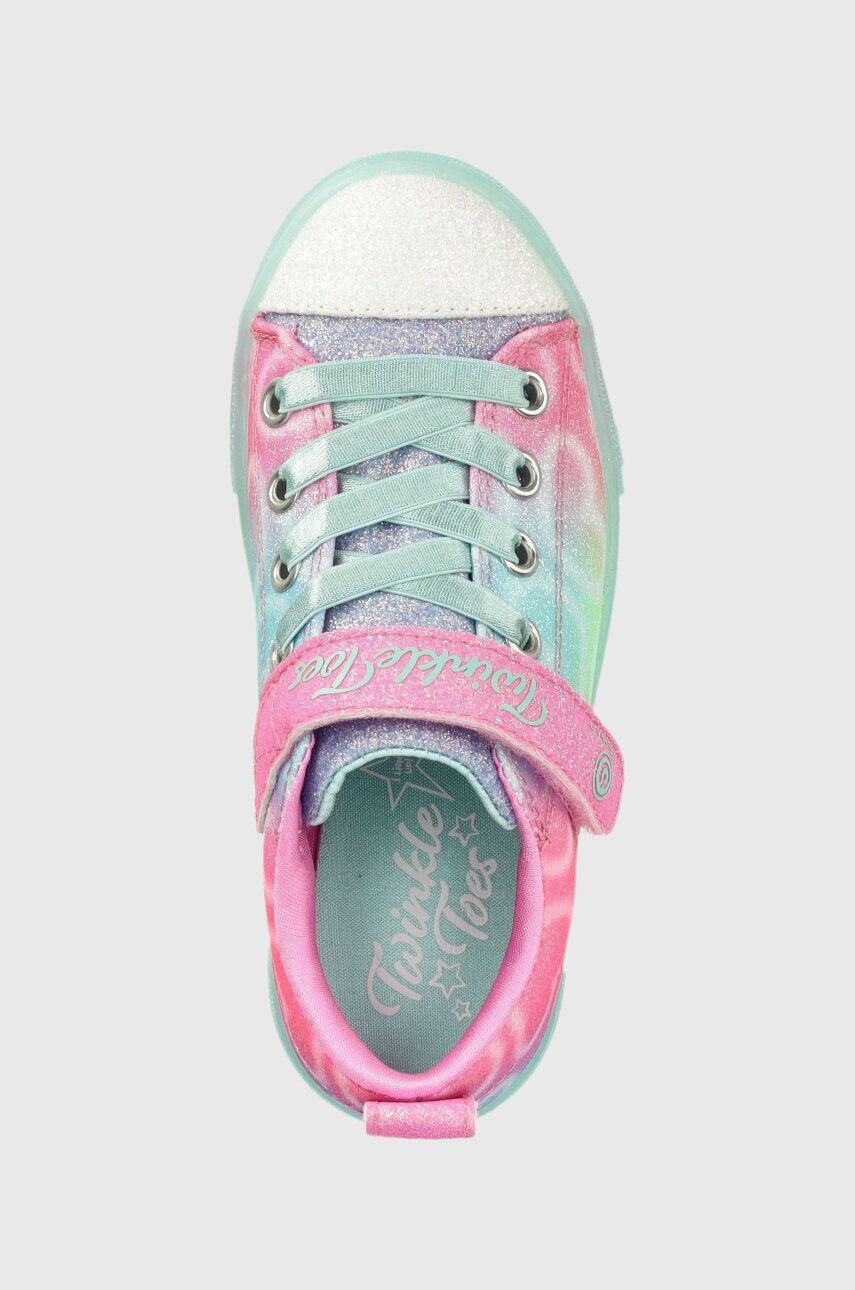 Skechers Детски ниски кецове Twinkle Sparks Ice Dreamsicle - Pepit.bg