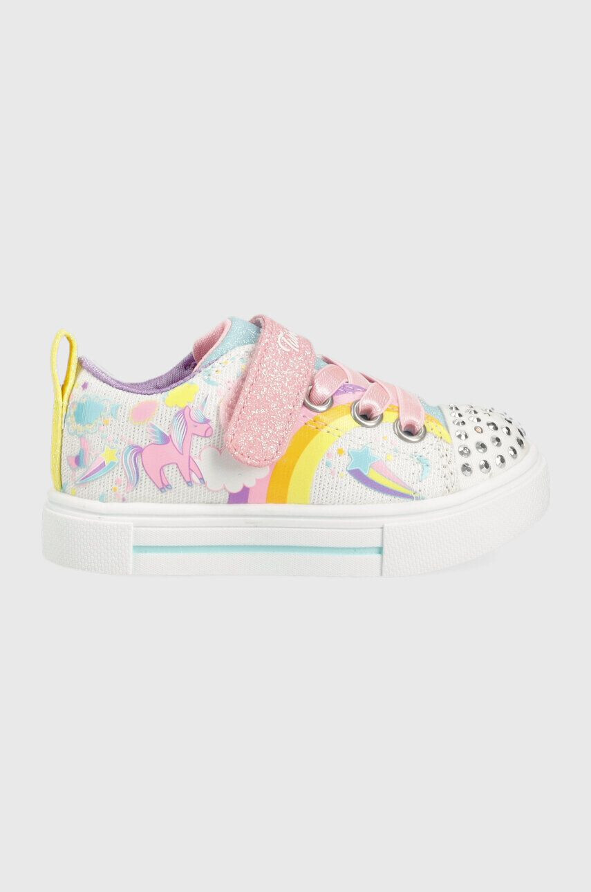 Skechers Детски ниски кецове Twinkle Sparks Unicorn Charmed - Pepit.bg