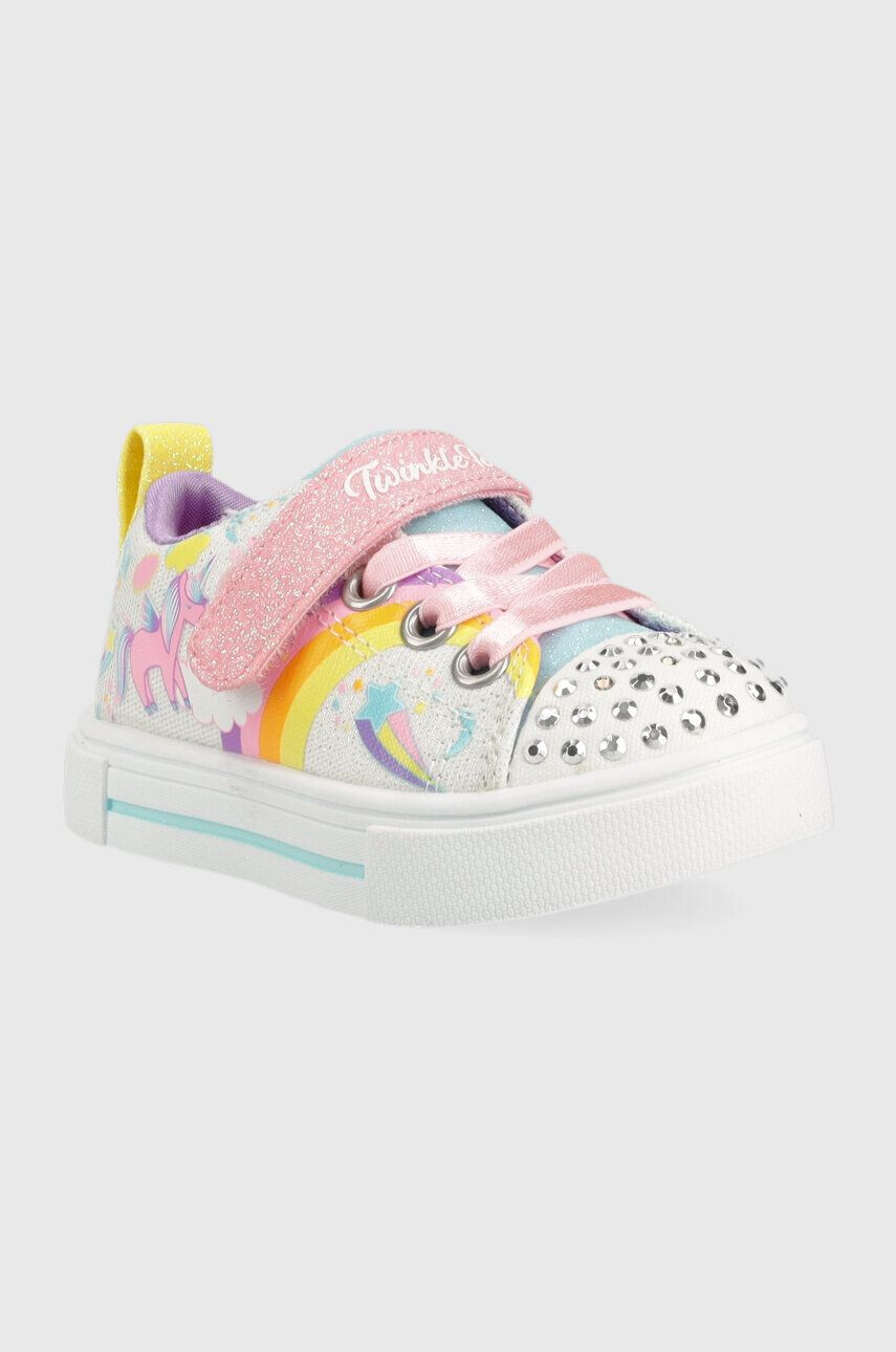 Skechers Детски ниски кецове Twinkle Sparks Unicorn Charmed - Pepit.bg