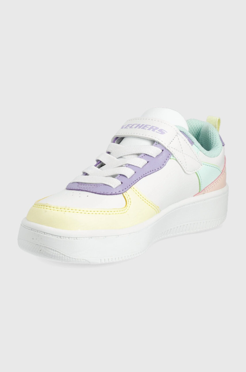 Skechers Детски обувки в бяло - Pepit.bg
