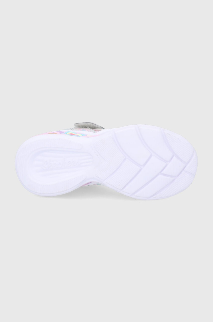Skechers Детски обувки в сребристо - Pepit.bg