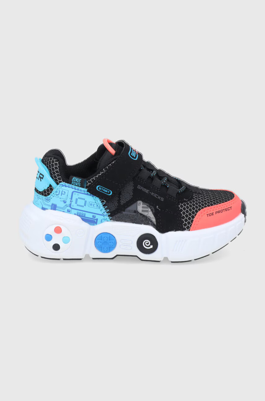Skechers Детски обувки в черно - Pepit.bg