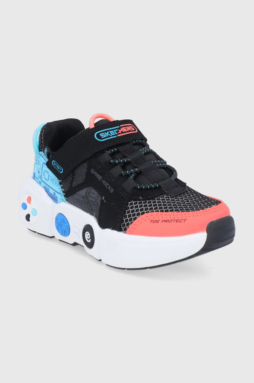 Skechers Детски обувки в черно - Pepit.bg