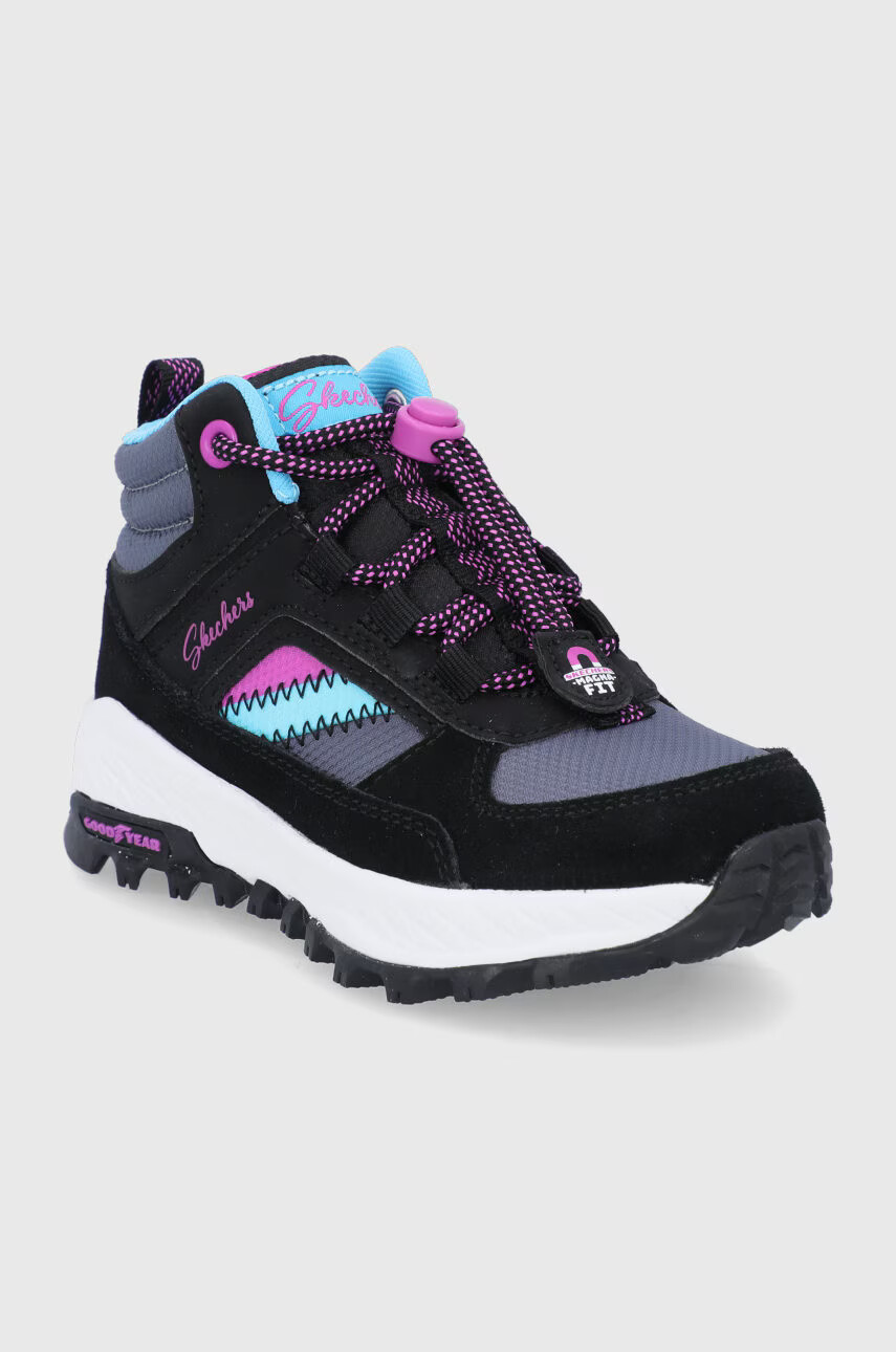 Skechers Детски обувки в черно - Pepit.bg