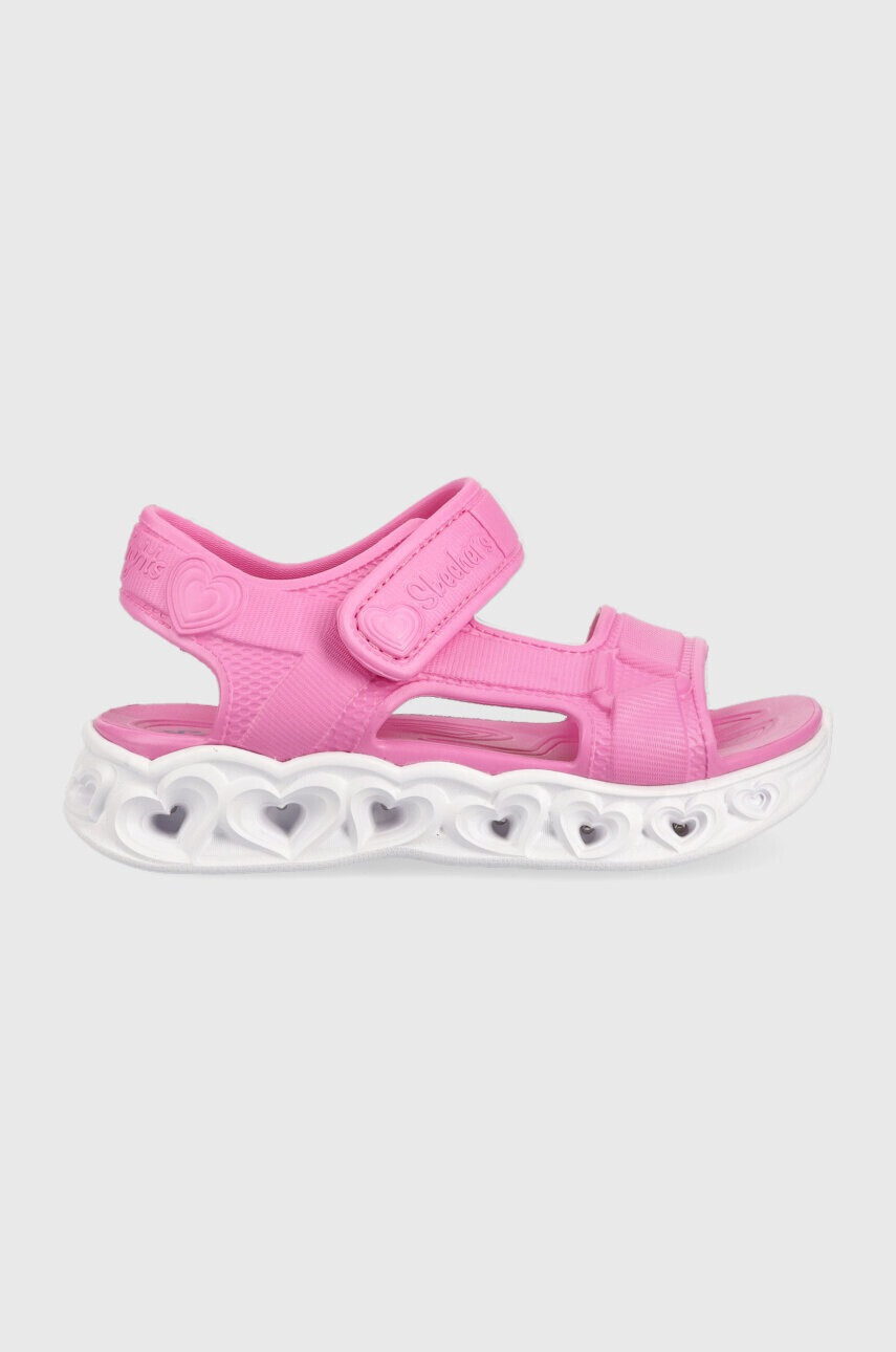 Skechers Детски сандали Always Flashy в розово - Pepit.bg