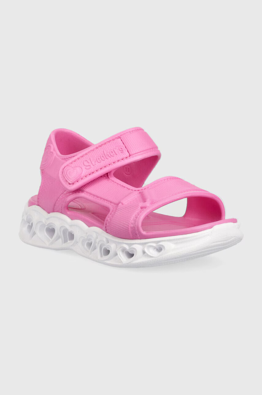 Skechers Детски сандали Always Flashy в розово - Pepit.bg