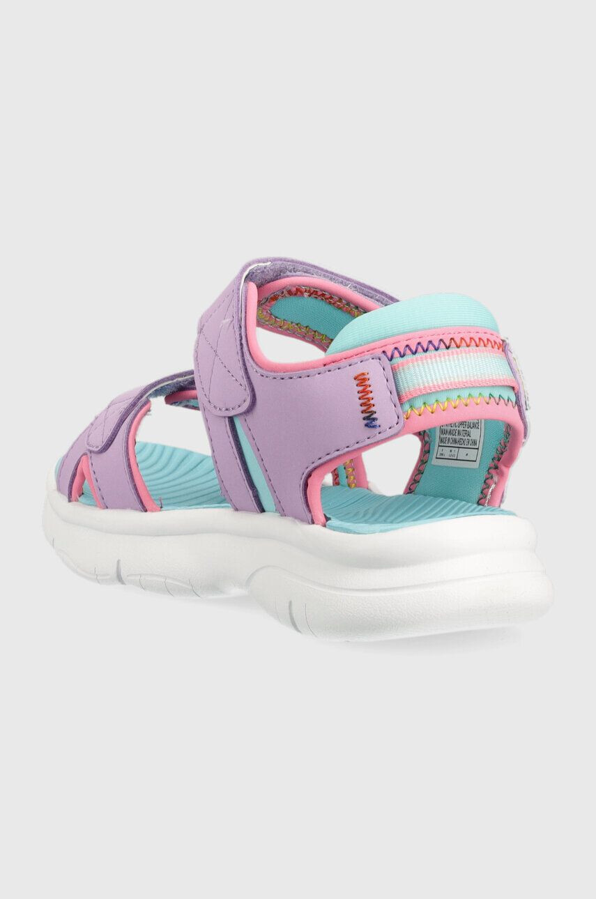 Skechers Детски сандали Flex Splash Vibrant Mood в лилаво - Pepit.bg