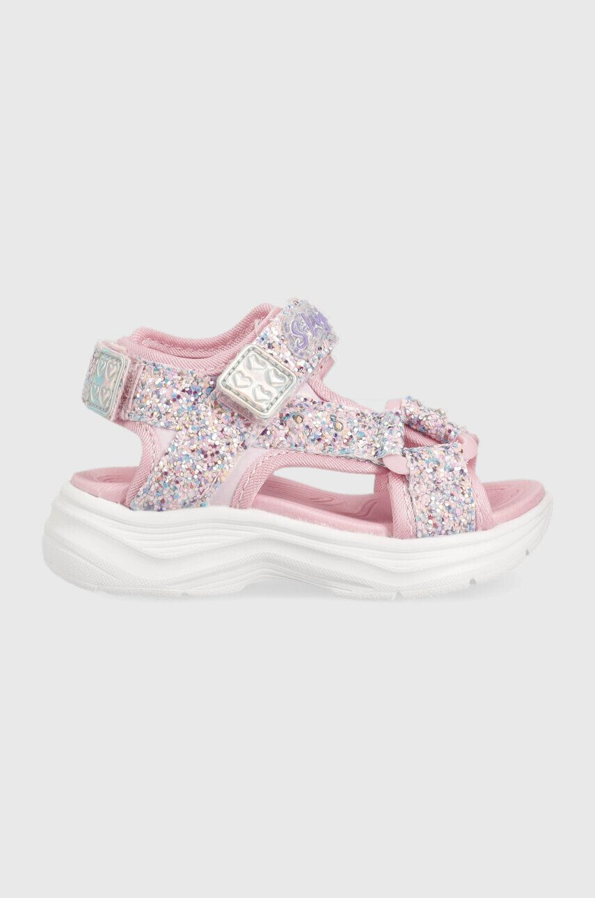 Skechers Детски сандали Glimmer Kicks Glittery Glam - Pepit.bg