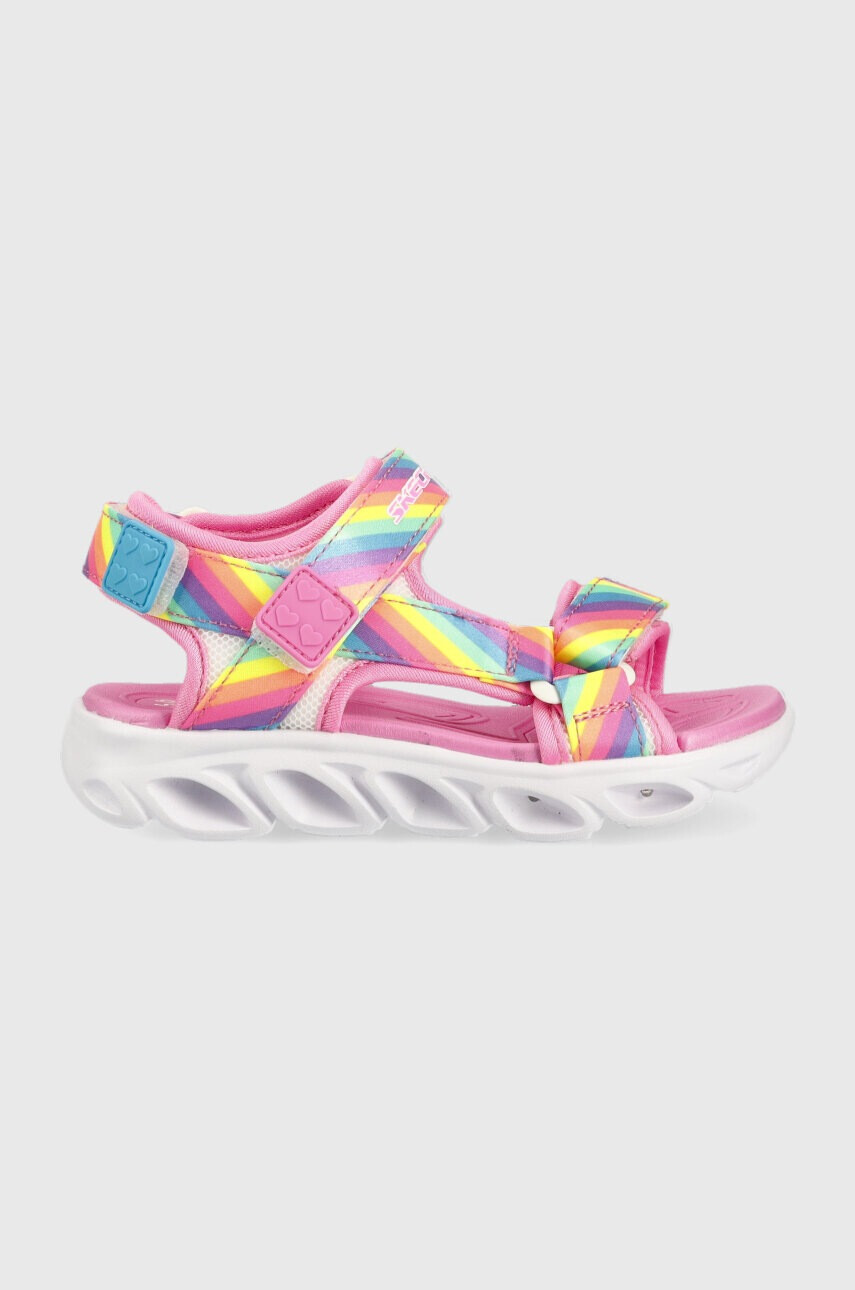 Skechers Детски сандали Hypno-Splash Rainbow Lights - Pepit.bg