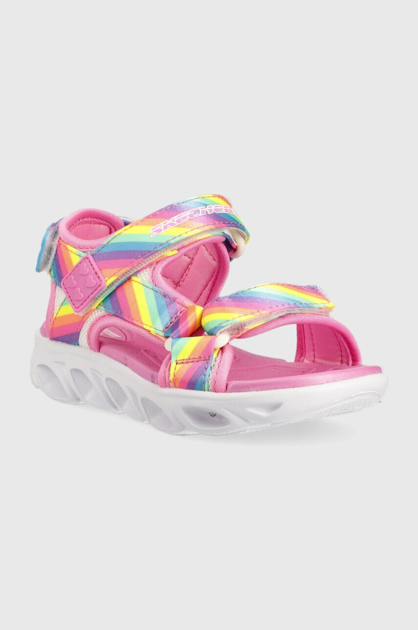 Skechers Детски сандали Hypno-Splash Rainbow Lights - Pepit.bg
