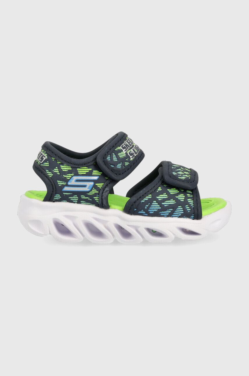 Skechers Детски сандали Hypno-Splash Sun Sonic в тъмносиньо - Pepit.bg