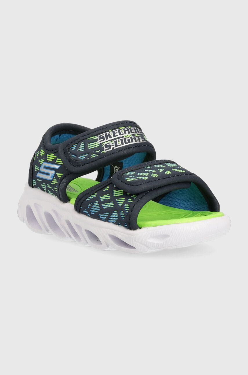 Skechers Детски сандали Hypno-Splash Sun Sonic в тъмносиньо - Pepit.bg