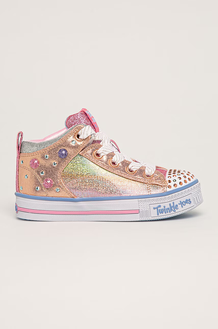 Skechers Детски високи кецове - Pepit.bg