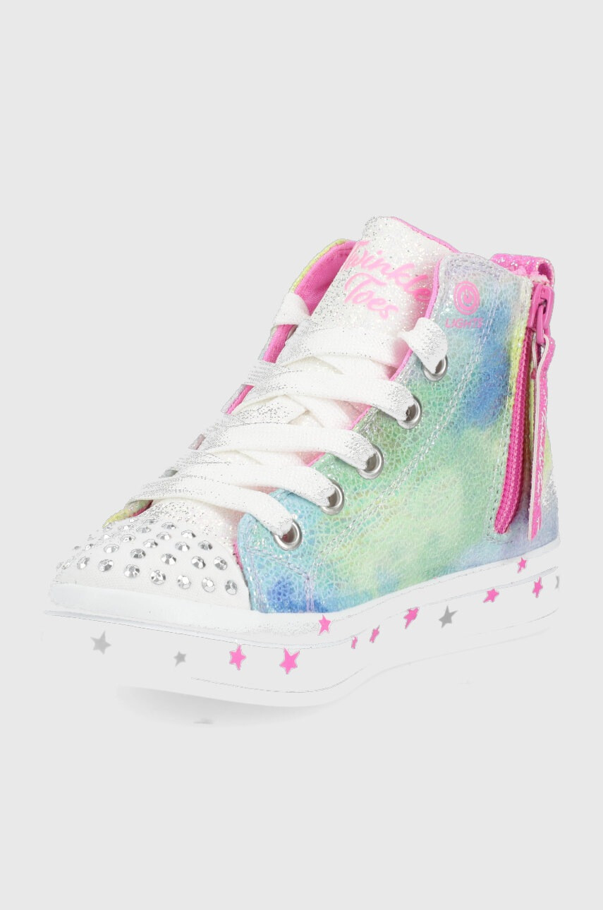 Skechers Детски високи кецове - Pepit.bg