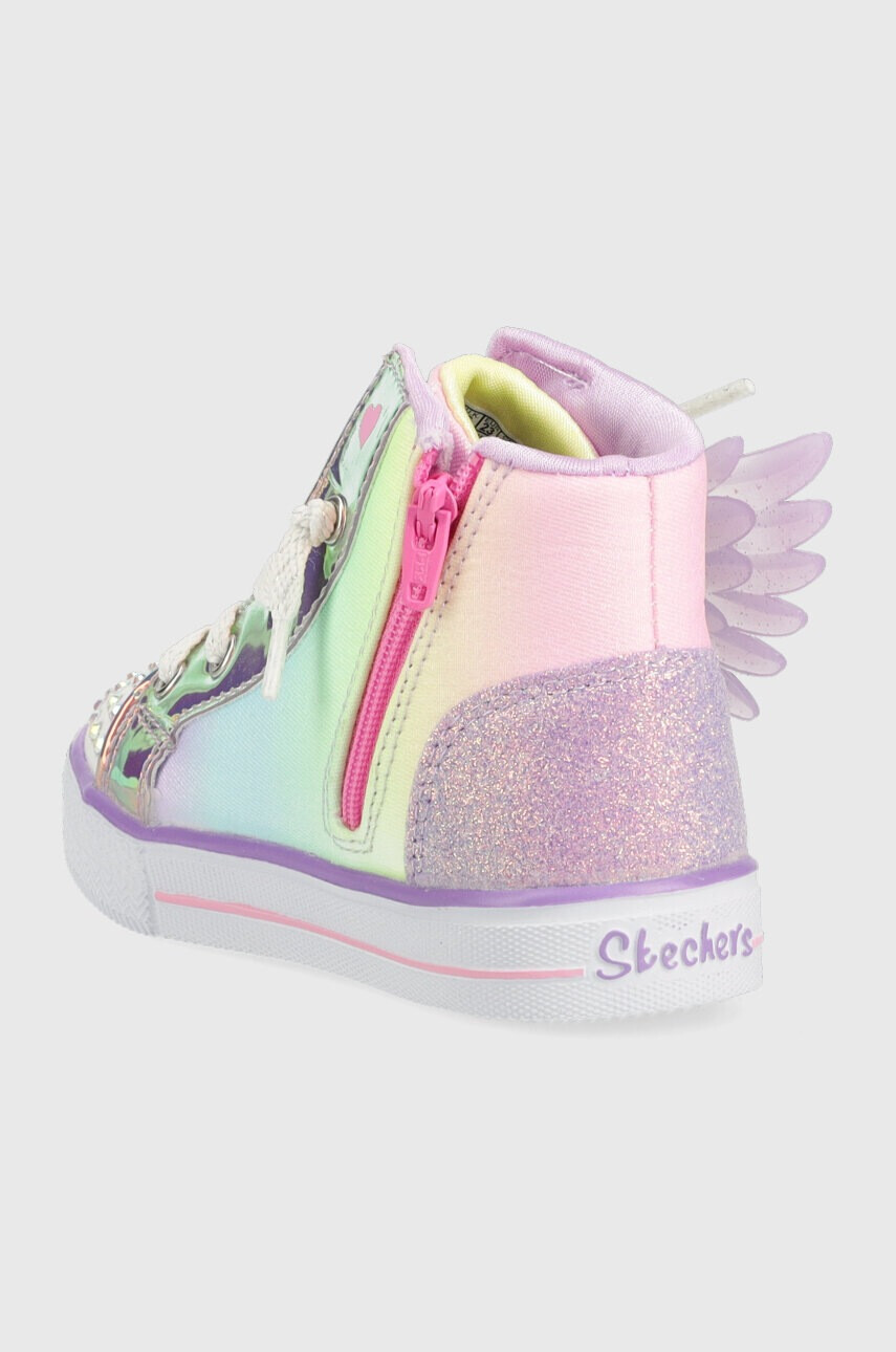 Skechers Детски високи кецове - Pepit.bg