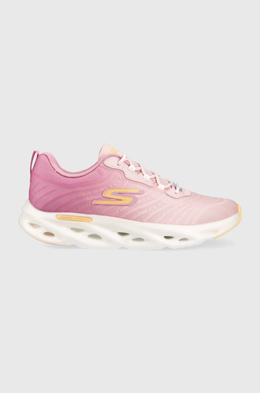 Skechers Обувки за бягане 129497 GO RUN SWIRL TECH SPEED HEADWAY в розово - Pepit.bg