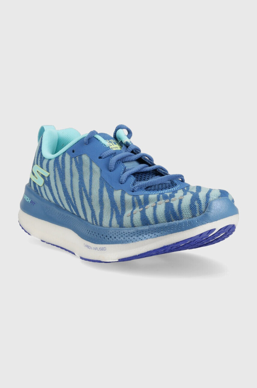 Skechers Обувки за бягане GOrun Razor Excess 2 в синьо - Pepit.bg