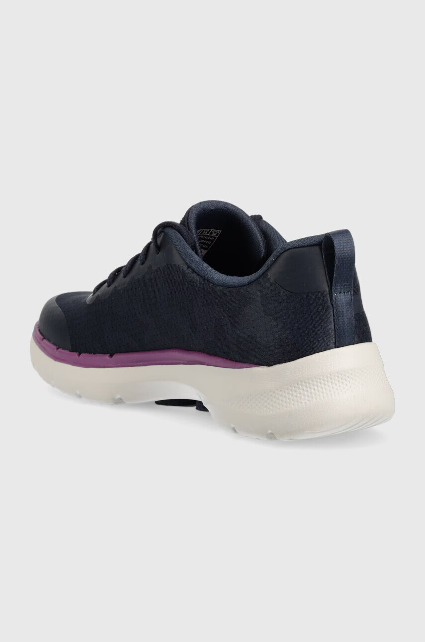 Skechers Обувки за бягане GOwalk 6 в тъмносиньо - Pepit.bg